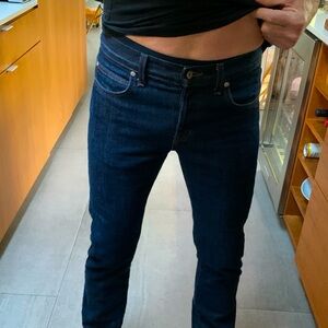 NAKED & FAMOUS SKINNY GUY 13.5 OZ DENIM DARK WASH JEANS 32 X 30 Great condition.